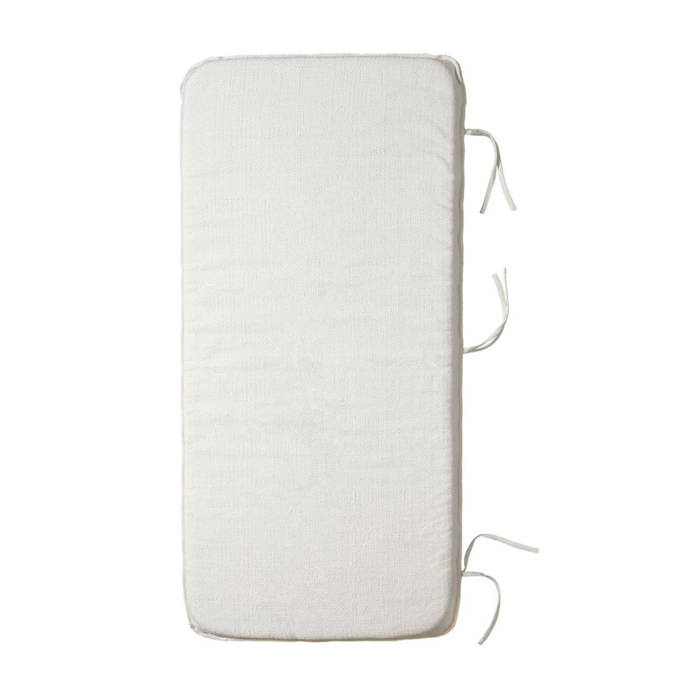 House Doctor Coussin d'assise avec rembourrage, Puna, Blanc cassé