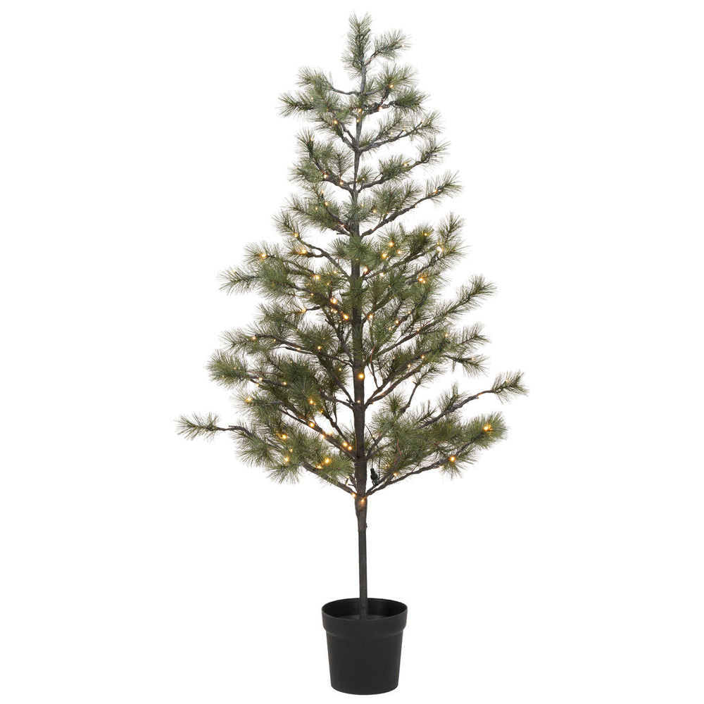 House Doctor Kerstboom met LED-lampjes, Peuce, Natuur