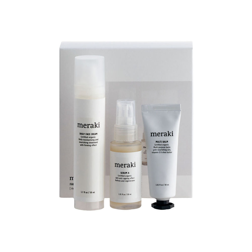 Meraki Cadeaubox, Das Moistrising-Kit-Face are