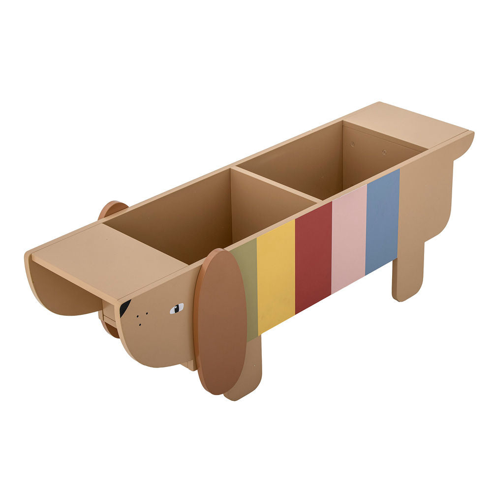 Bloomingville MINI Charlie boekenstandaard, Bruin, MDF