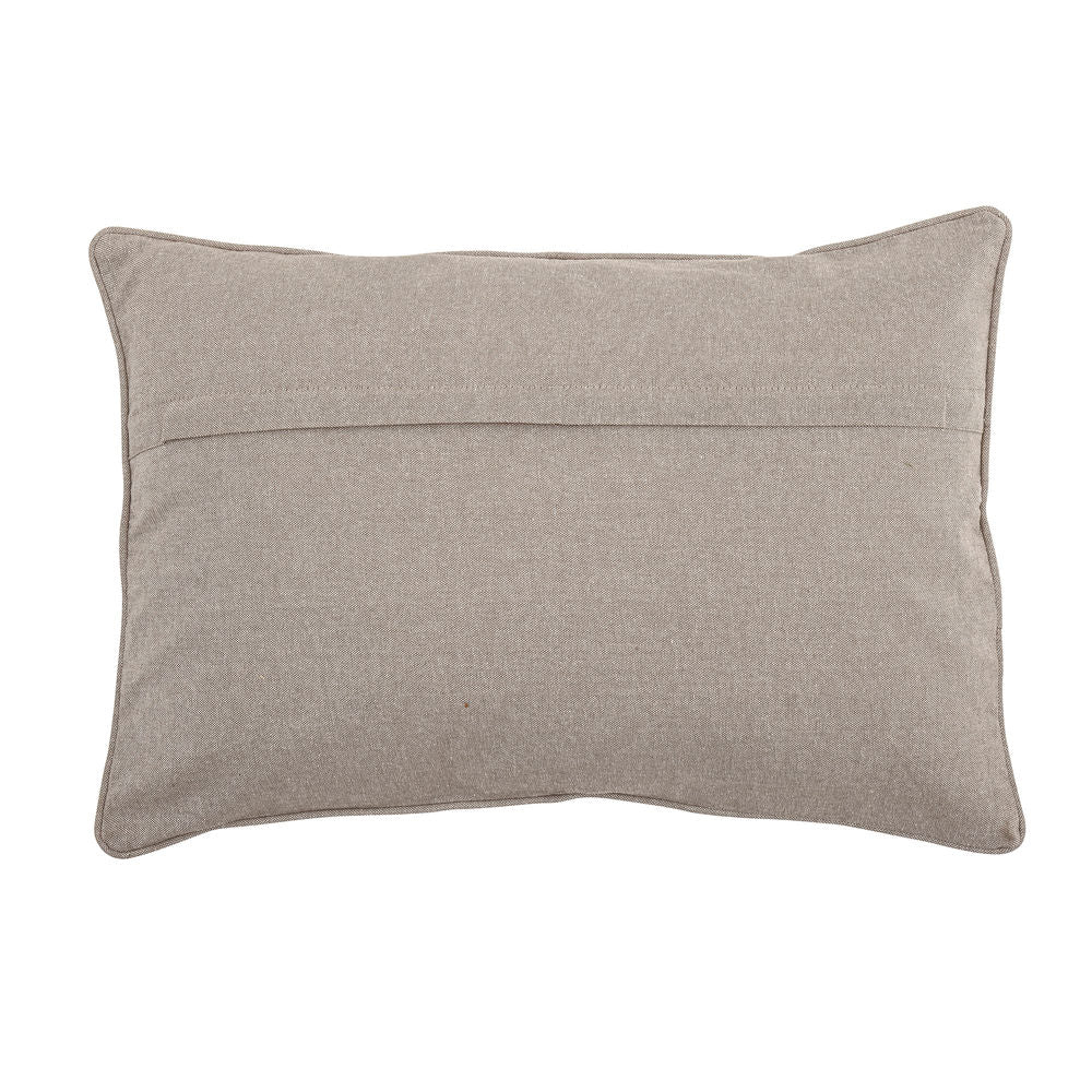 Coussin Creative Collection Jesi, noir, coton