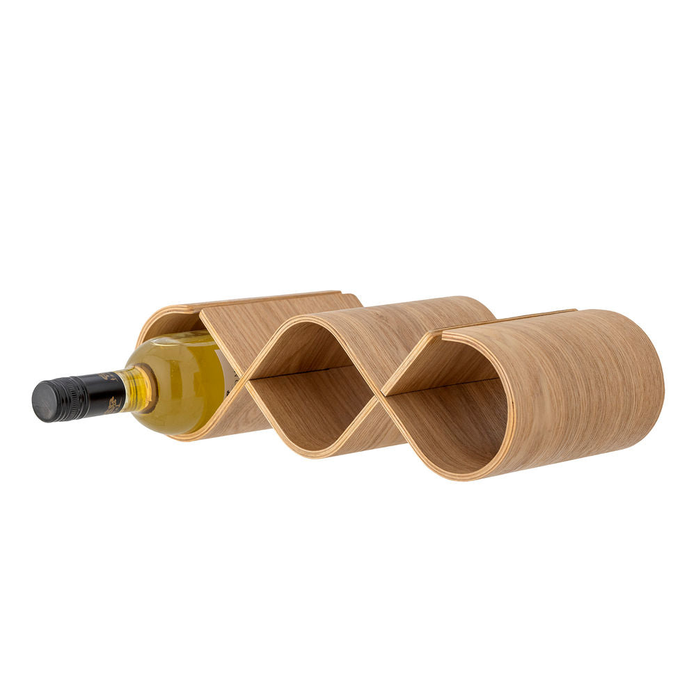 Bloomingville Bosse Wine Rack, Naturaleza, Roble