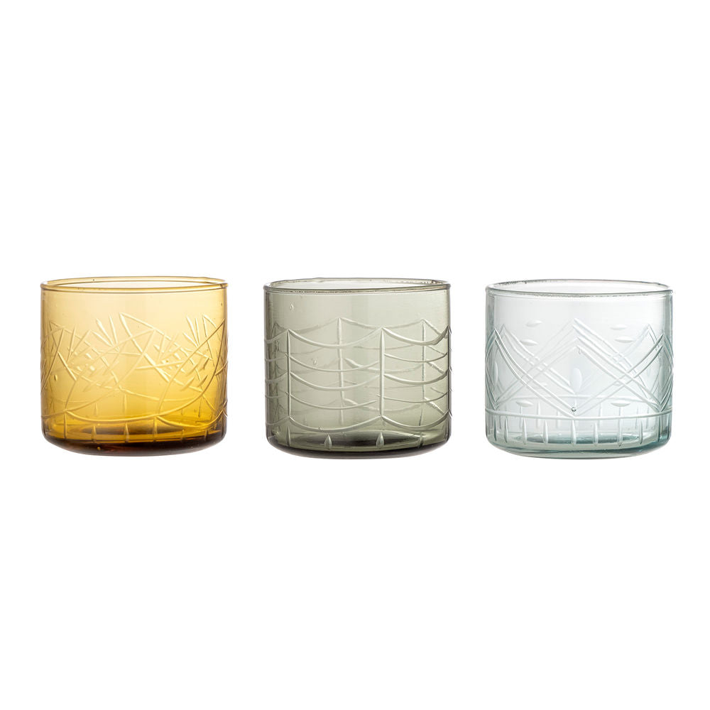 Creative Collection Jozefina Drinkglas, Groen, Gerecycled Glas