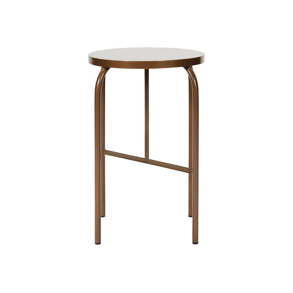 House Doctor Fauteuil/hocker, Shaker, Marron doré