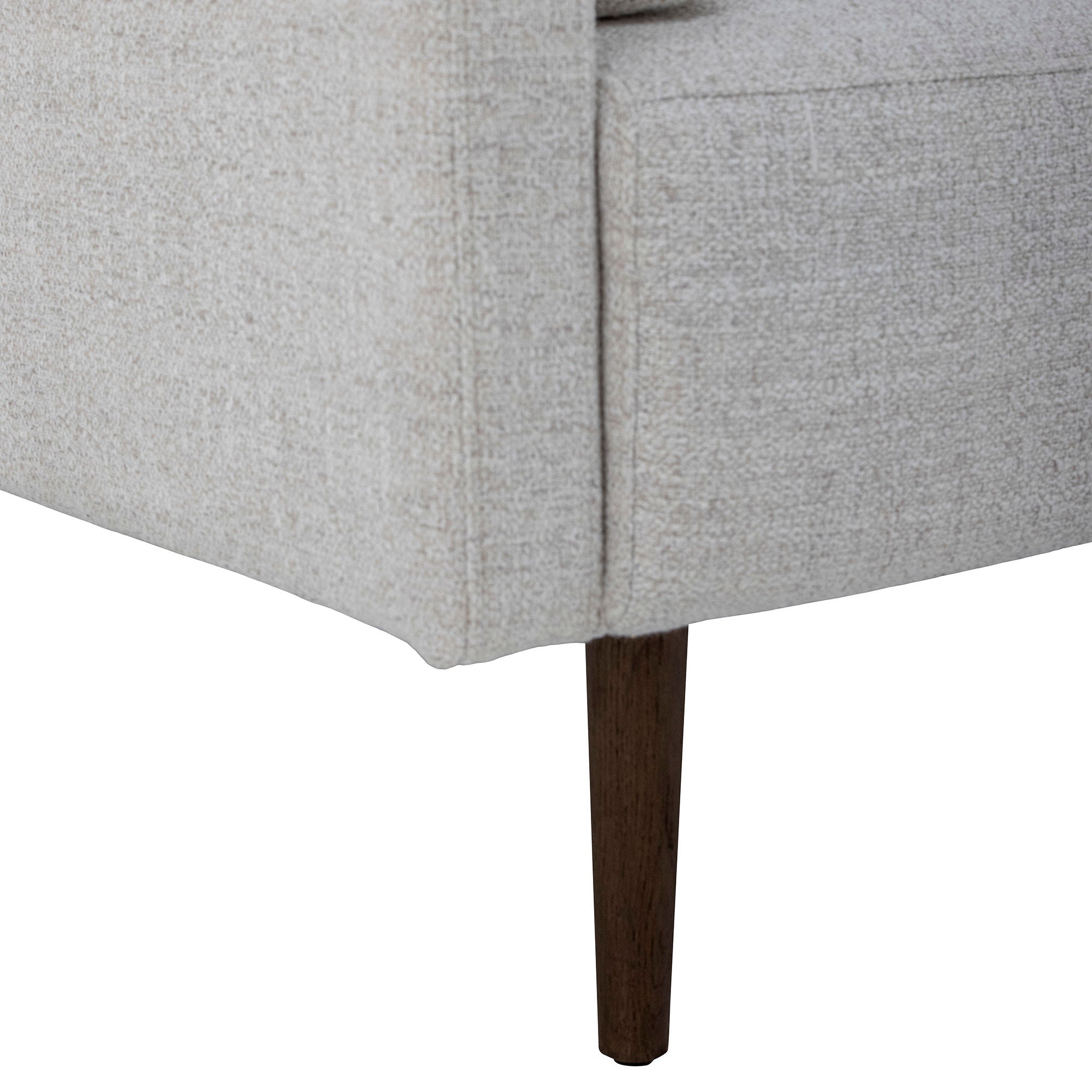 Bloomingville Chesham Loungestoel, Wit, Polyester