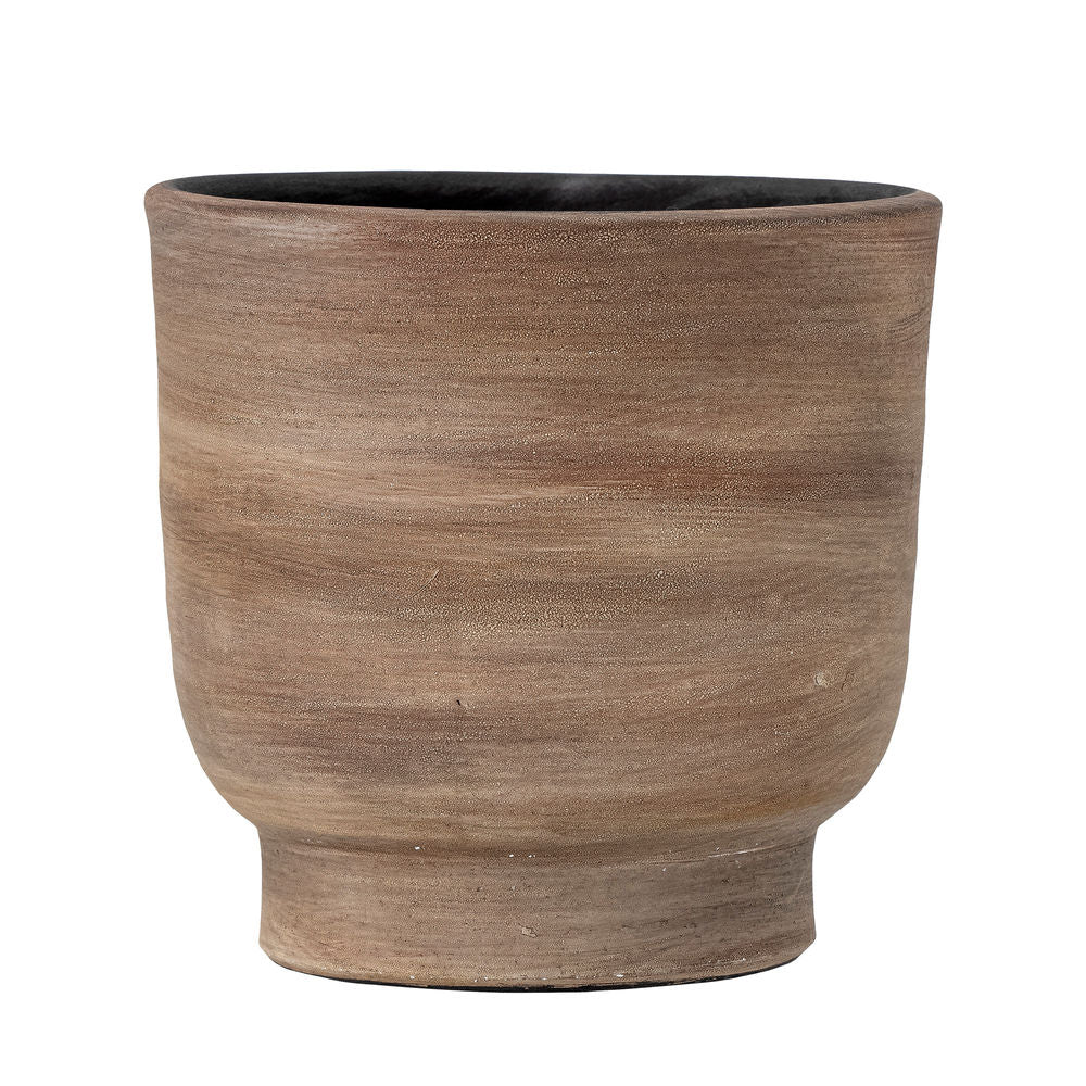 Bloomingville Venca Deco Pot de fleurs, marron, terre cuite