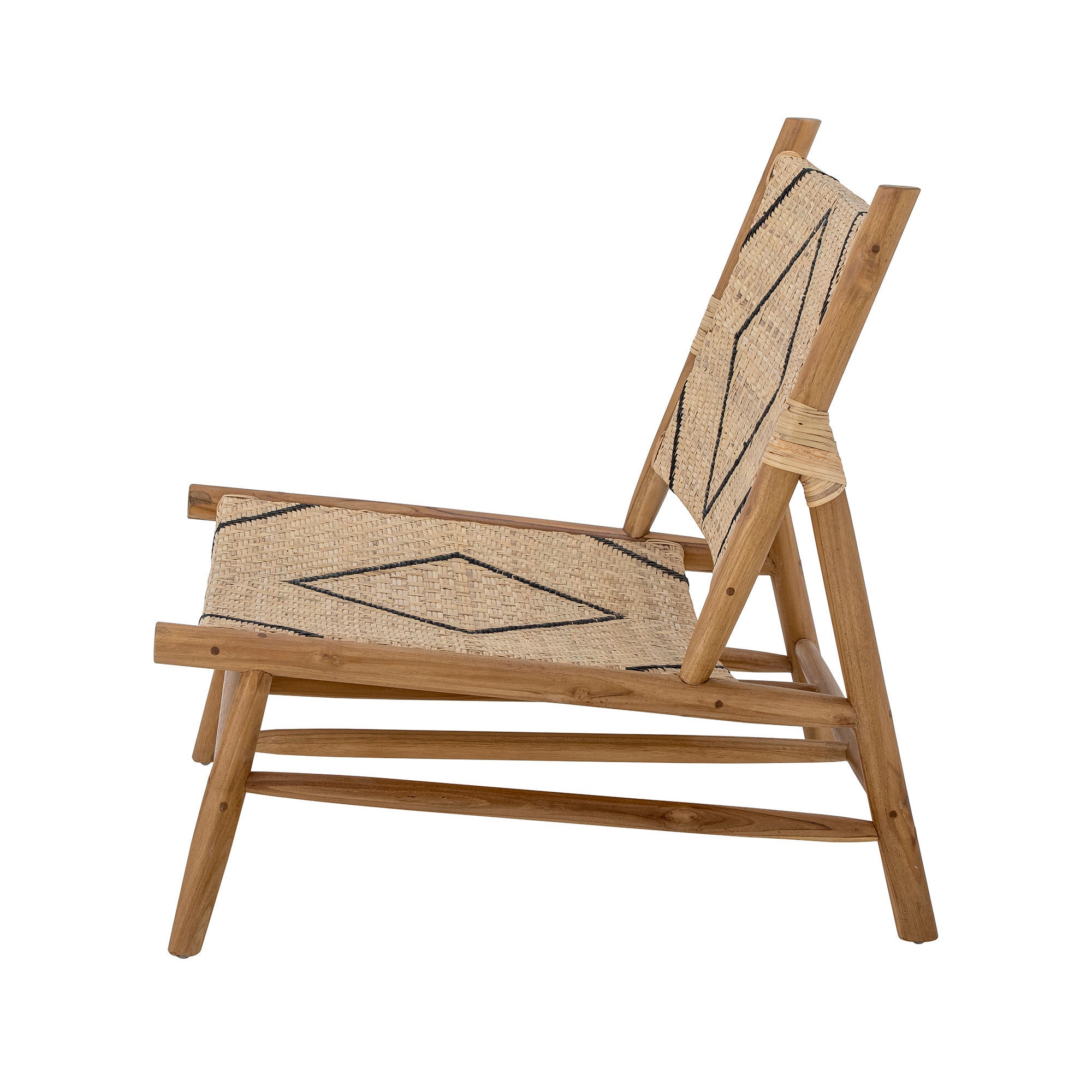 Kreative Sammlung Lennox Lounge Stuhl, Natur, Teak