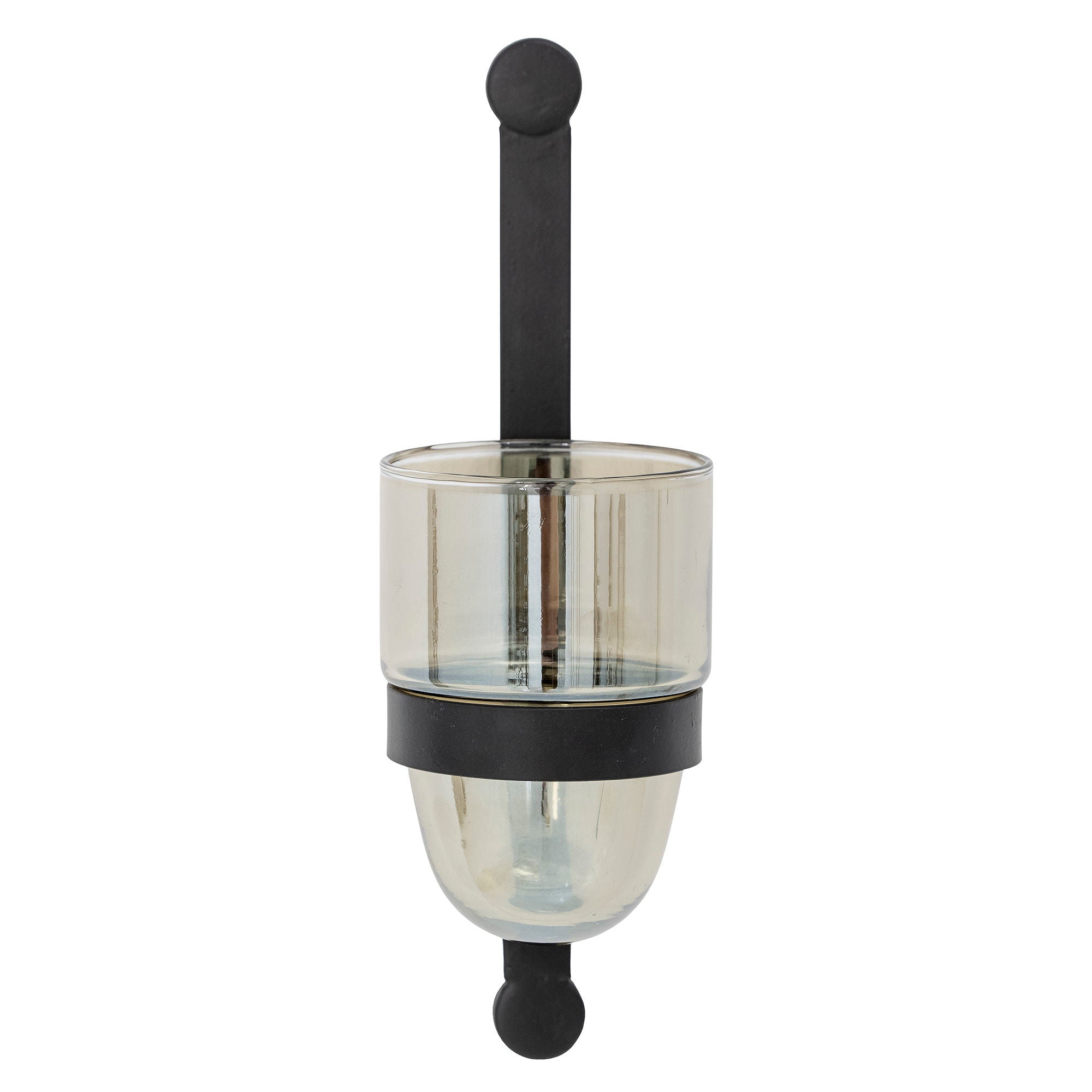 Bloomingville Jasmina Wand Votive, Noir, Verre