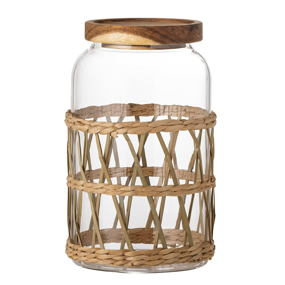 Bloomingville Manna pot met deksel, helder, glas