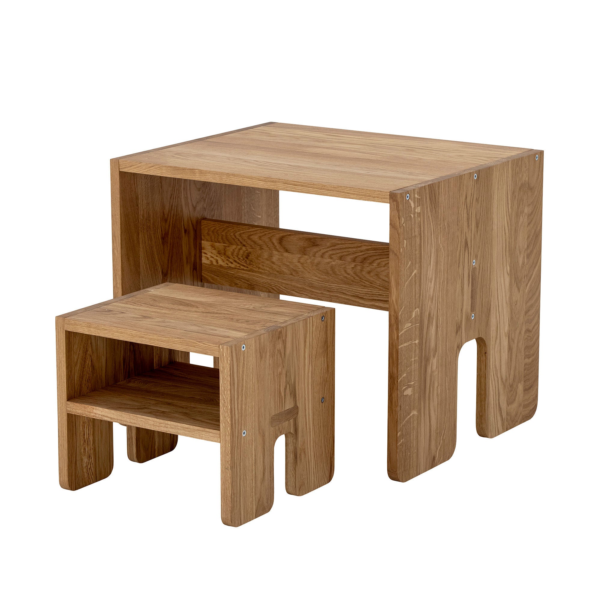 Bloomingville MINI Bas Tafel, Bruin, Eiken