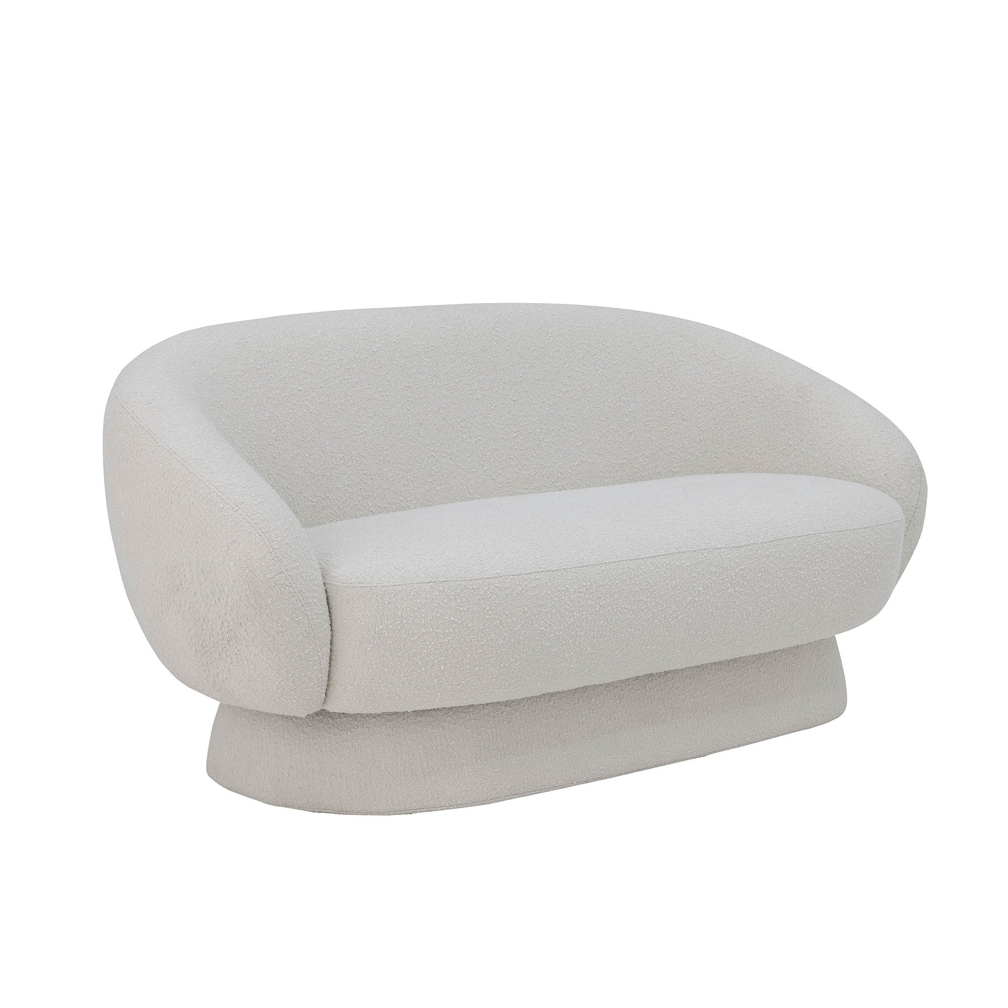 Bloomingville Ted Sofa, Weiß, Polyester