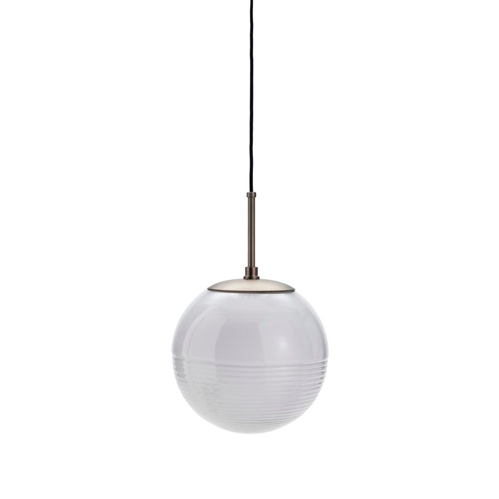 House Doctor Lampe, Halda, Blanc/Marron