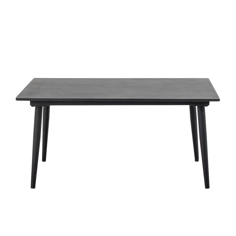 Bloomingville, table basse Pavone, noir, fibre de ciment